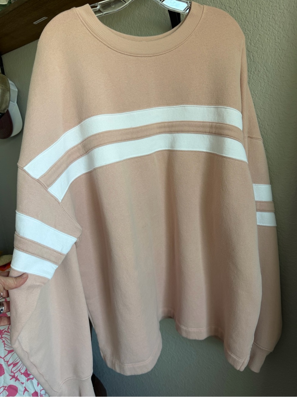 NUUDS Varsity Crewneck in Ribbon